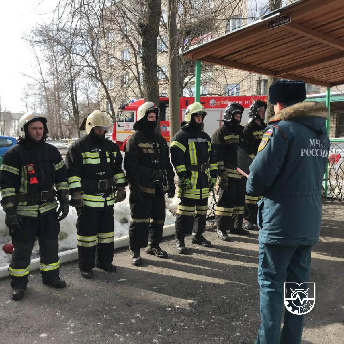 Муромский гарнизон МЧС провел учения в общежитии МИВлГУ