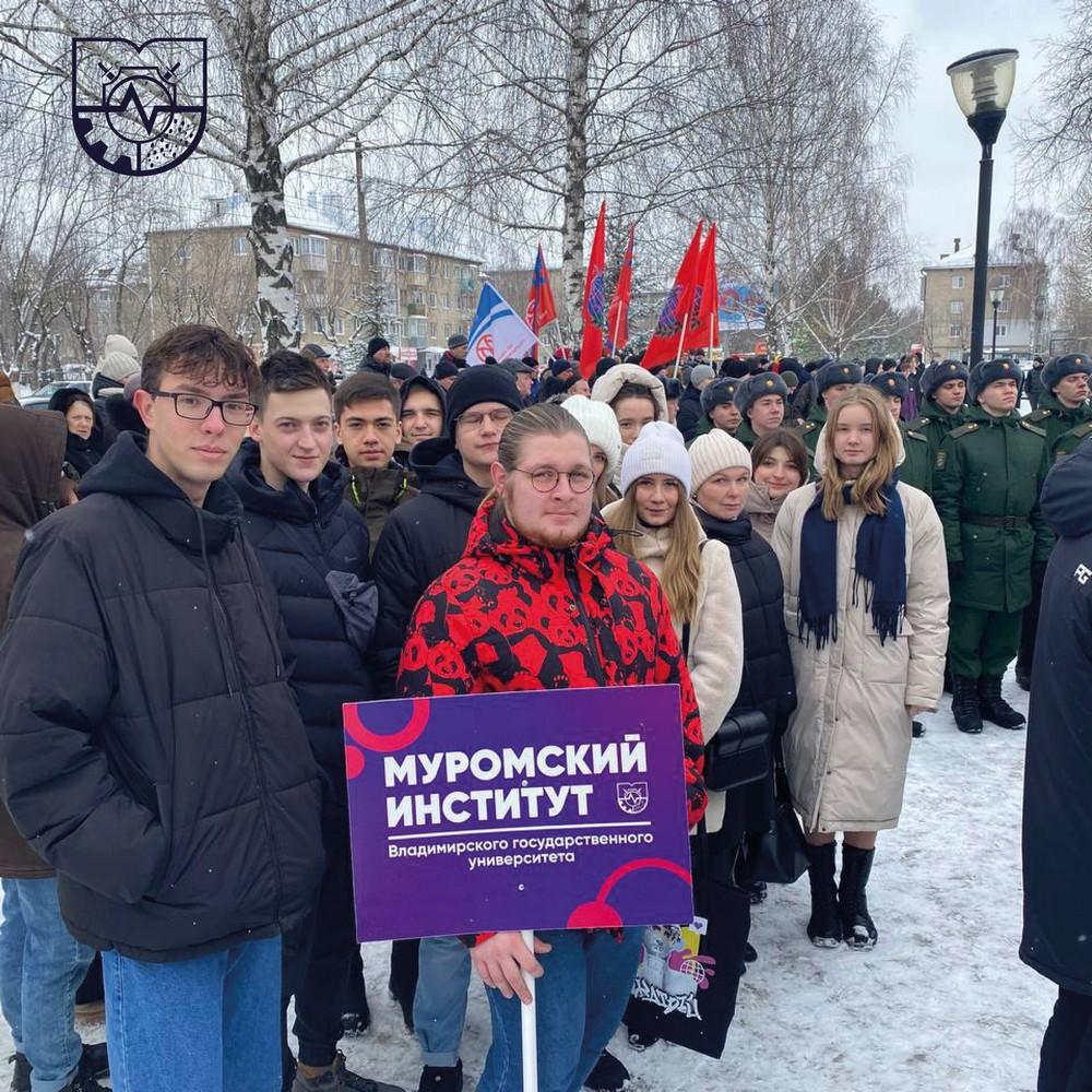 Патриотическое мероприятие в честь ветеранов вооруженных сил России