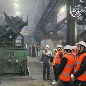 Студенты-машиностроители МИ ВлГУ вновь посетили Выксунский металлургический завод
