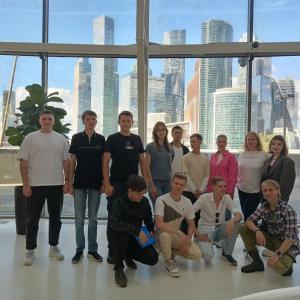 Студенты МИ ВлГУ в главном офисе Сбера