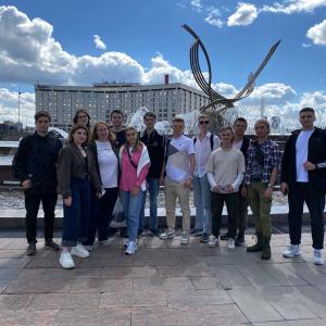 Студенты МИ ВлГУ в главном офисе Сбера