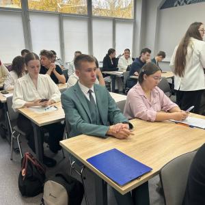 Студенты МИ ВлГУ в очном этапе конкурса «Студент года-2025»!