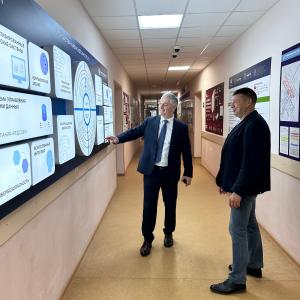 Сегодня Муромский институт ВлГУ с рабочим визитом посетил ректор университета, Анзор Михайлович Саралидзе.