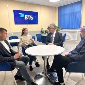 Сегодня Муромский институт ВлГУ с рабочим визитом посетил ректор университета, Анзор Михайлович Саралидзе.