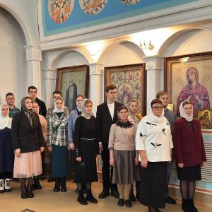  14 января, в храме-аудитории Муромского института прошло торжественное богослужение