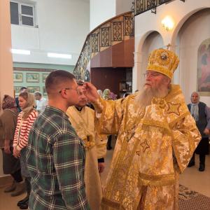  14 января, в храме-аудитории Муромского института прошло торжественное богослужение