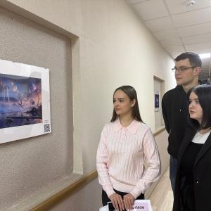 Новые вселенные в МИВлГУ: открытие выставки «Нейро-арт-2025»