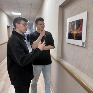 Новые вселенные в МИВлГУ: открытие выставки «Нейро-арт-2025»